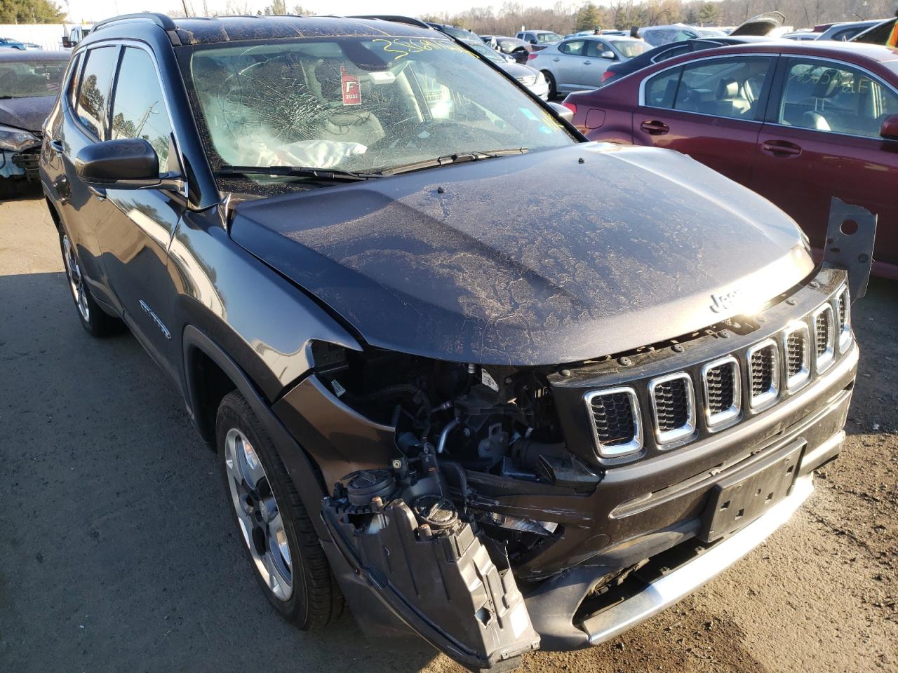 JEEP COMPASS LI 2019 with VIN 3C4NJDCB3KT595973 - Photo from auction