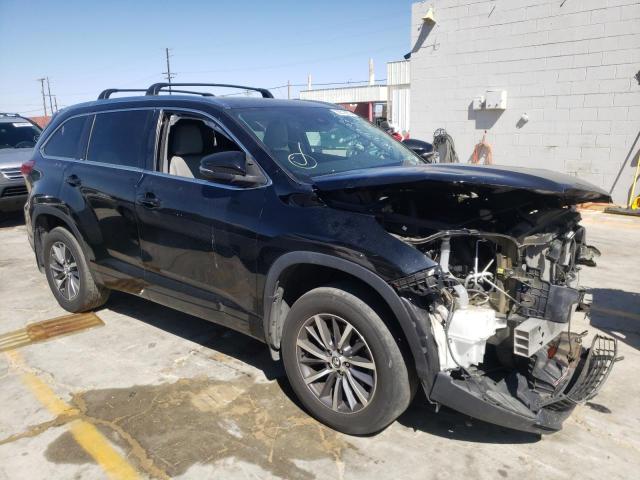 TOYOTA HIGHLANDER 2018 with VIN 5TDJZRFHXJS537954 - Photo from auction