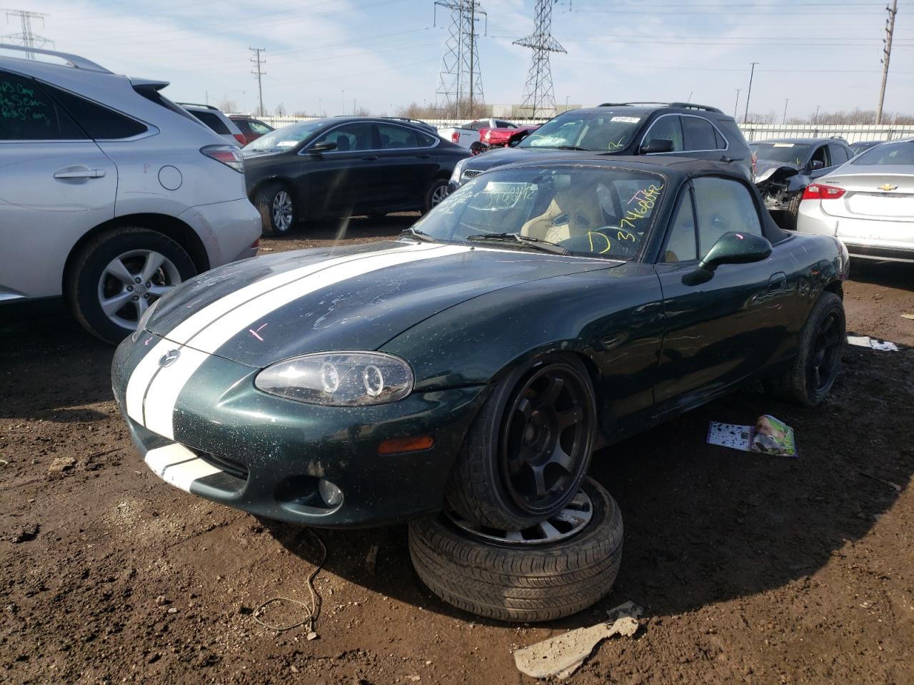 Photo 2 from auction – 2002 MAZDA MX-5 MIATA with VIN JM1NB353820232059