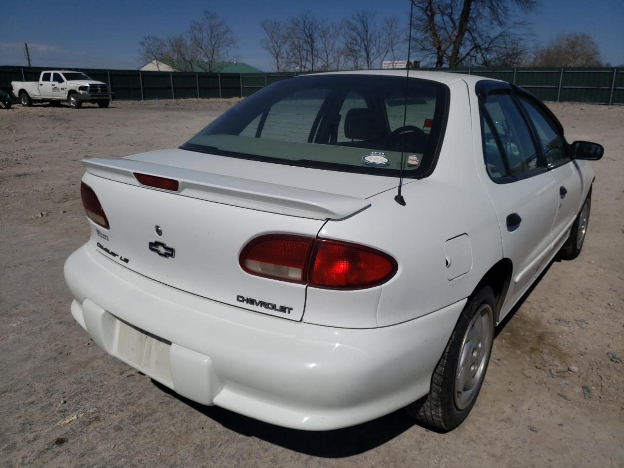 Photo 4 from auction – 1998 CHEVROLET CAVALIER L with VIN 1G1JF5248W7157221