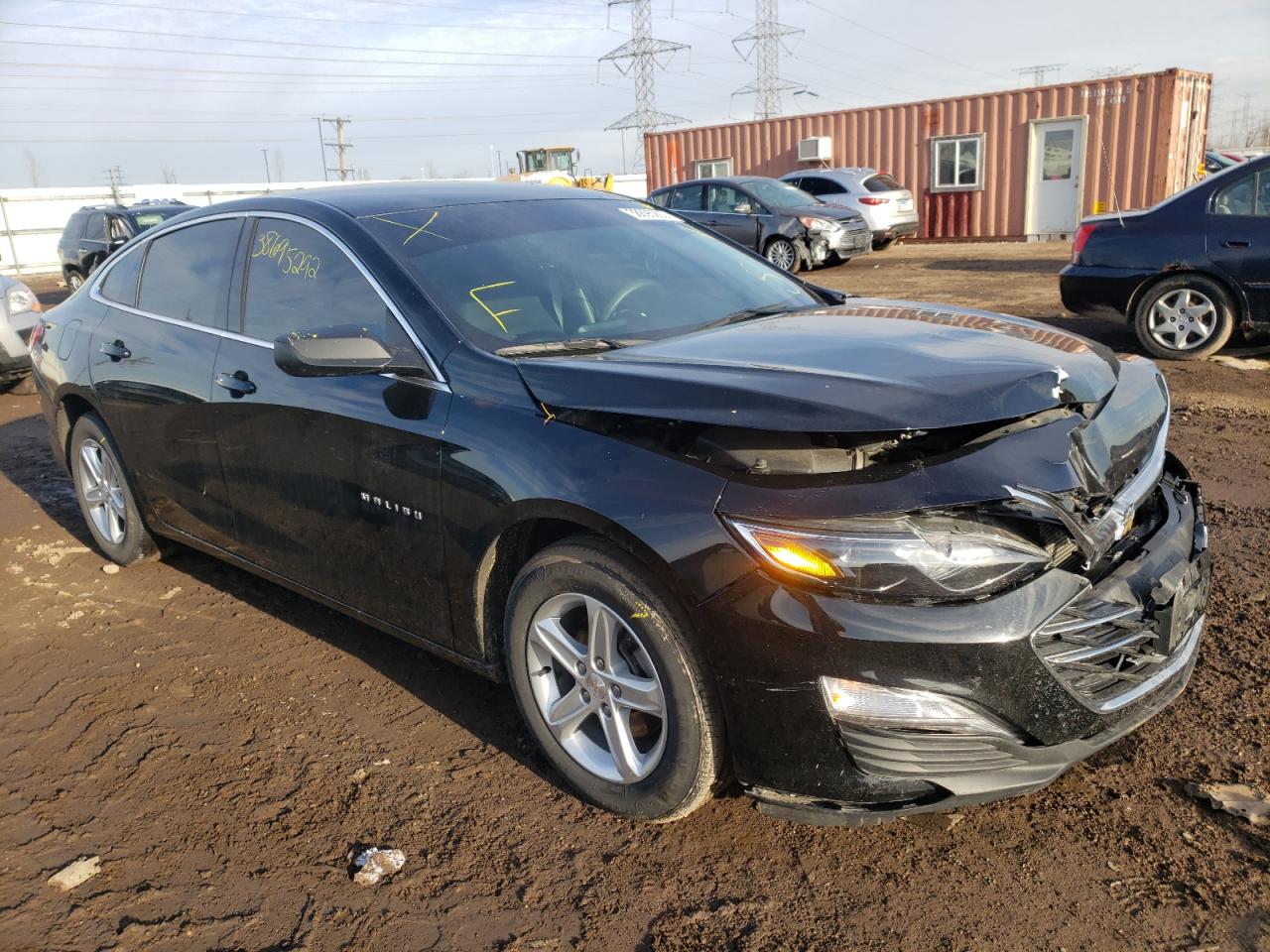 CHEVROLET MALIBU LS 2019 with VIN 1G1ZB5ST2KF223476 - Photo from auction