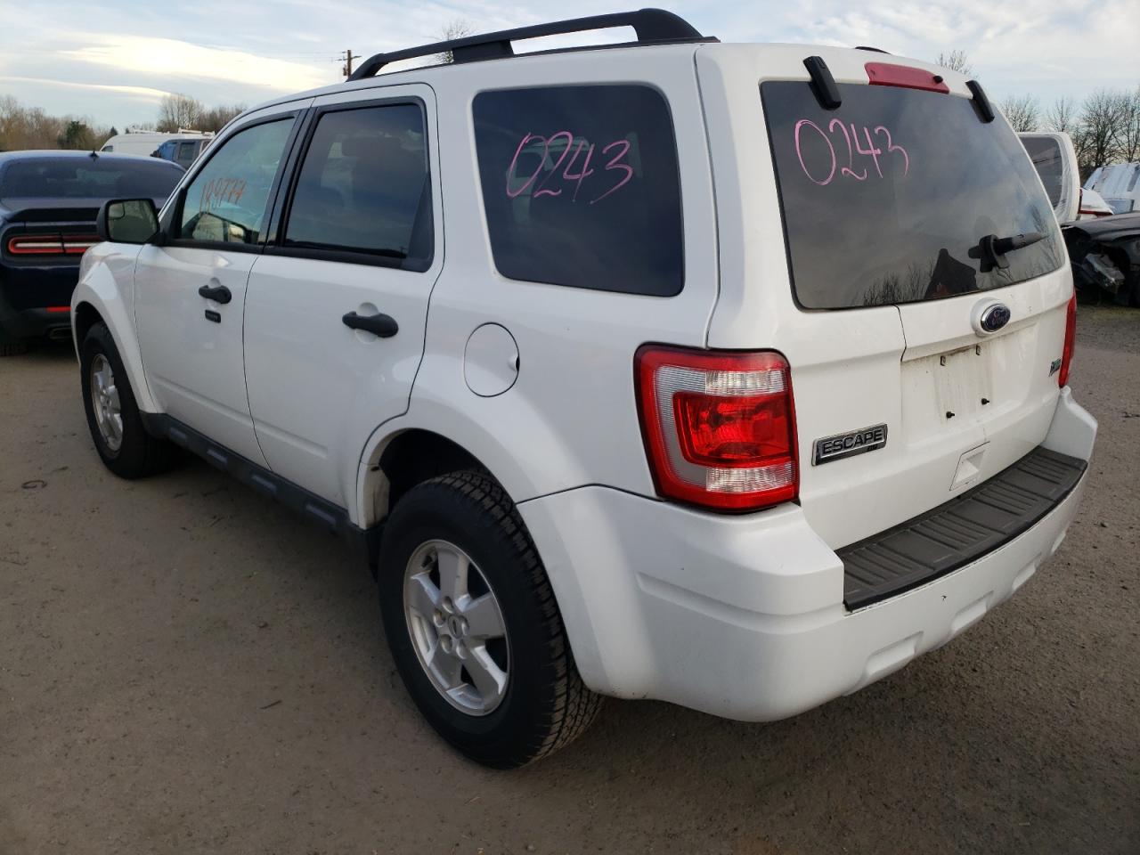 Photo 3 from auction – 2010 FORD ESCAPE XLT with VIN 1FMCU0DG2AKC04227