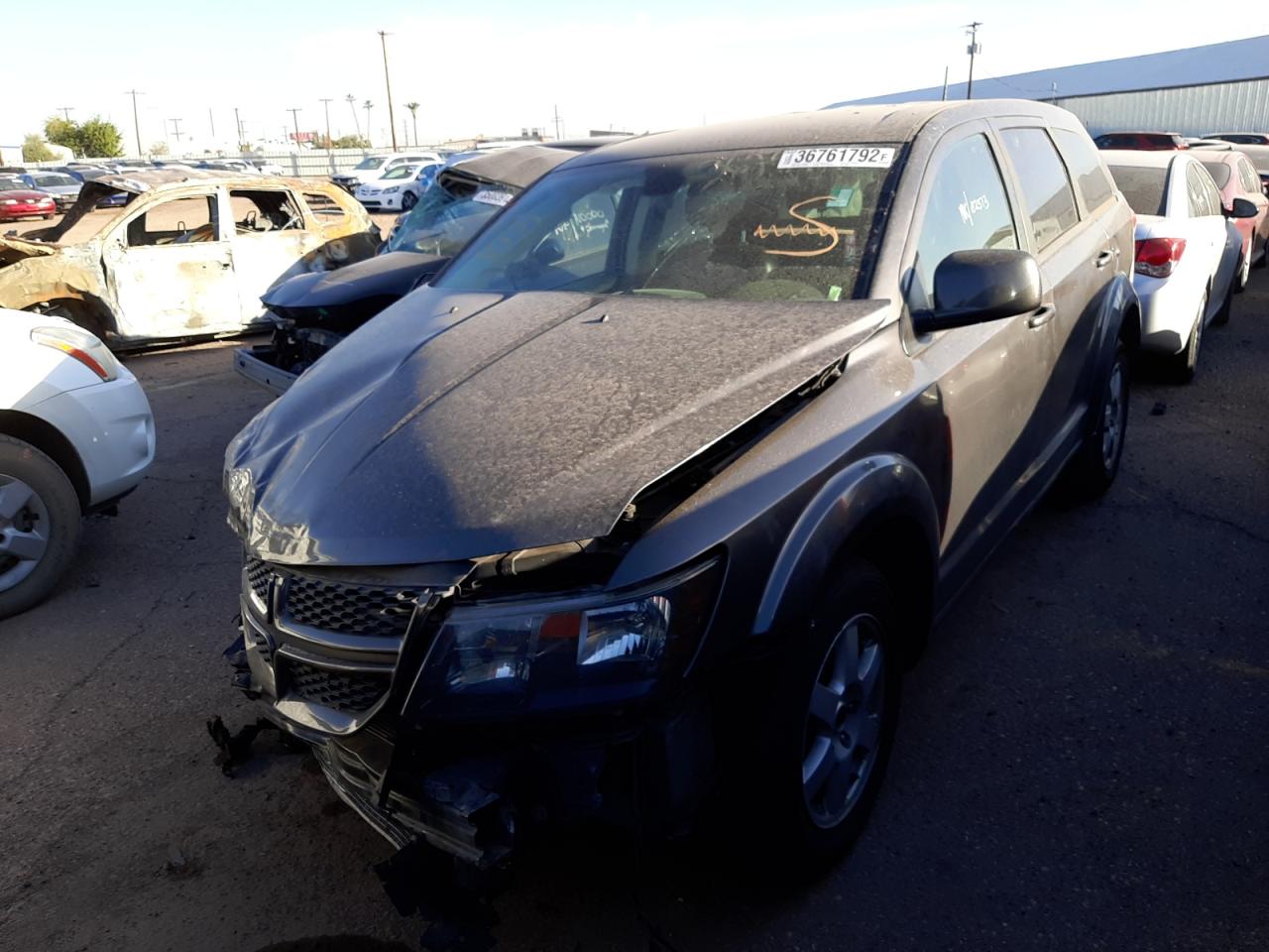 Photo 2 from auction – 2018 DODGE JOURNEY GT with VIN 3C4PDCEG0JT469670