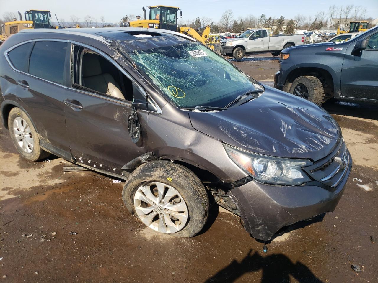 Photo 9 from auction – 2014 HONDA CR-V EXL with VIN 5J6RM4H71EL070904