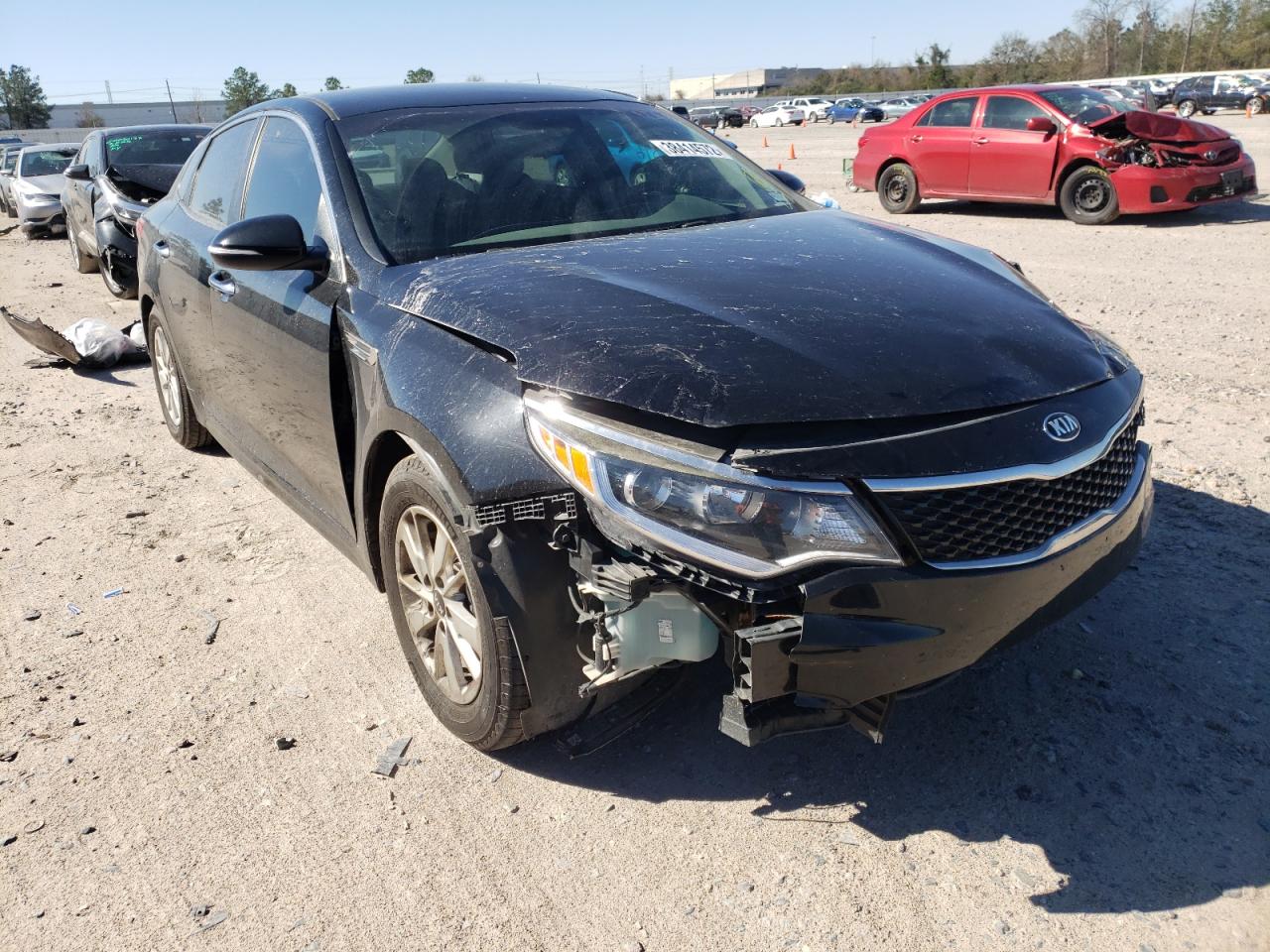 KIA OPTIMA LX 2016 with VIN 5XXGT4L36GG026906 - Photo from auction