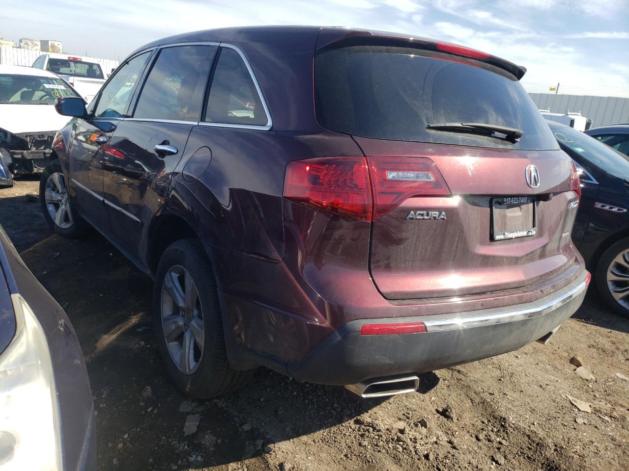 Photo 3 from auction – 2010 ACURA MDX with VIN 2HNYD2H21AH505397