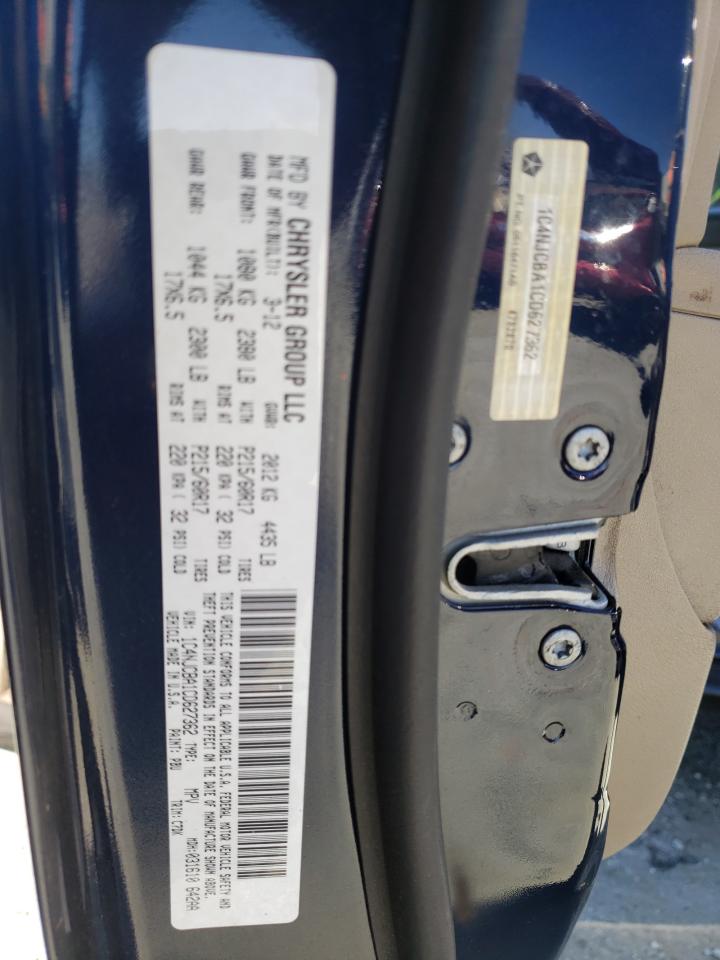 Photo 10 from auction – 2012 JEEP COMPASS SP with VIN 1C4NJCBA1CD627362