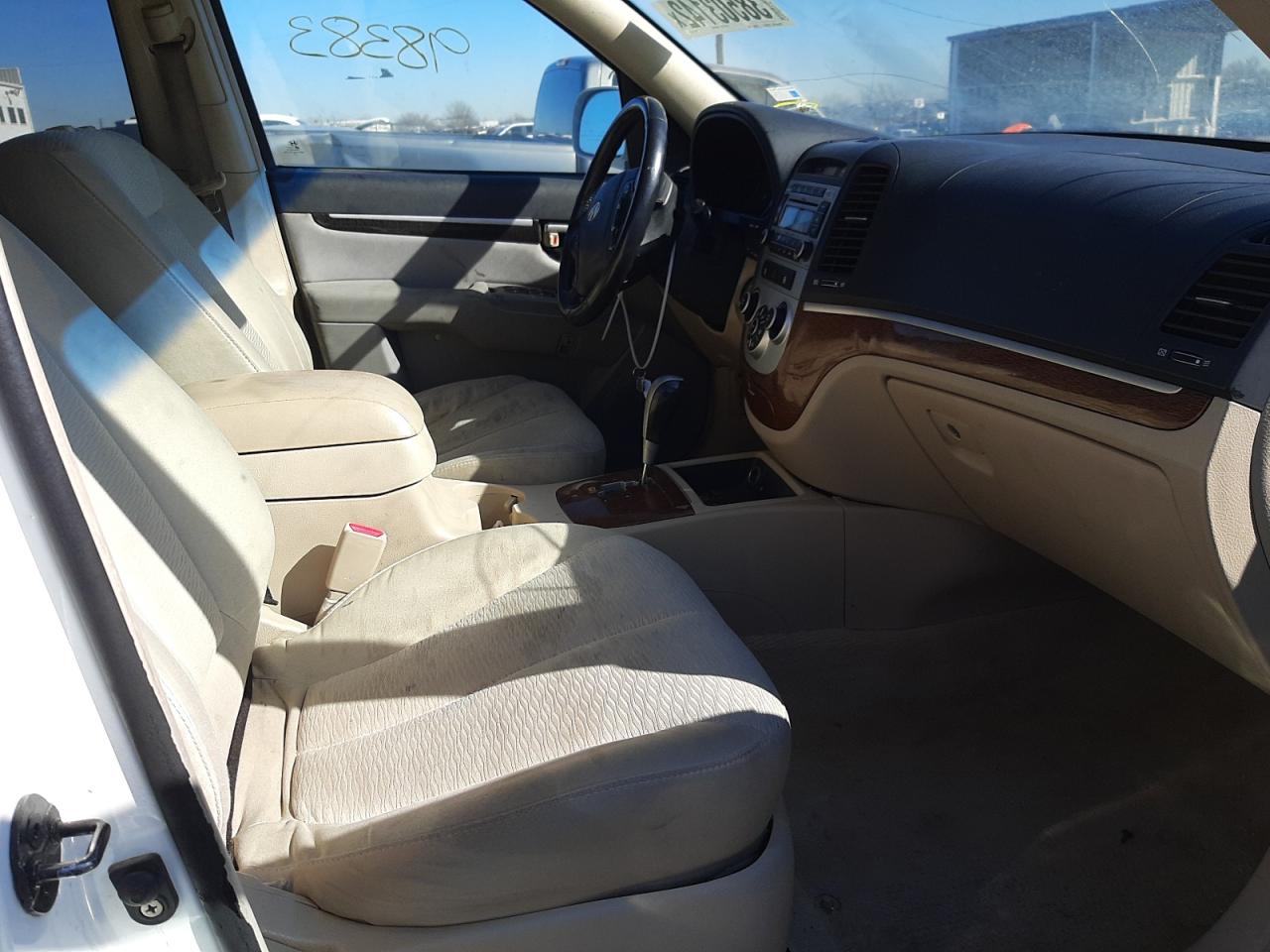 Photo 5 from auction – 2007 HYUNDAI SANTA FE G with VIN 5NMSG13D17H127228