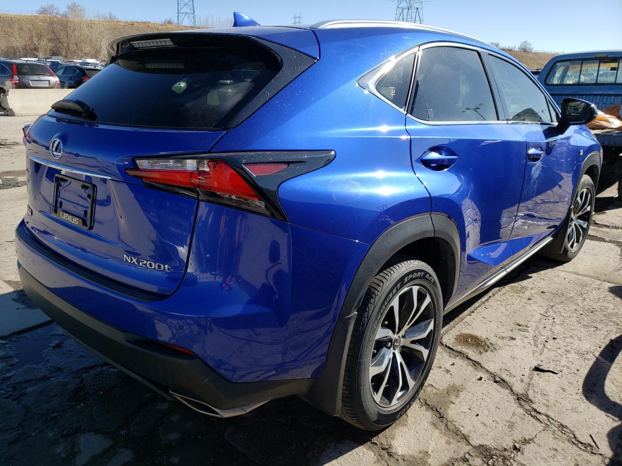 Photo 4 from auction – 2016 LEXUS NX 200T BA with VIN JTJBARBZ3G2078113