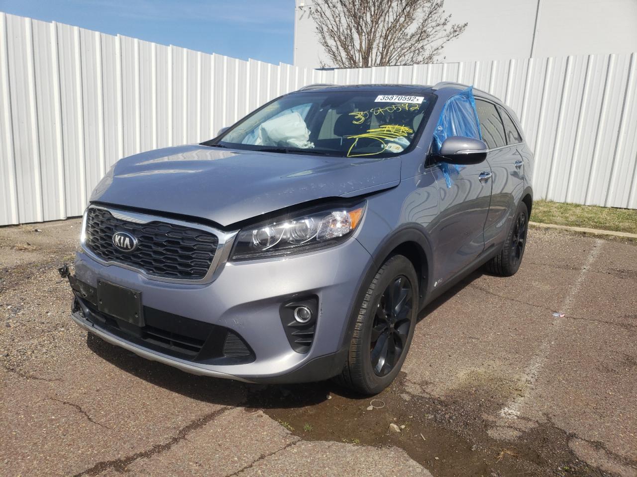 Photo 2 from auction – 2020 KIA SORENTO EX with VIN 5XYPHDA52LG706233