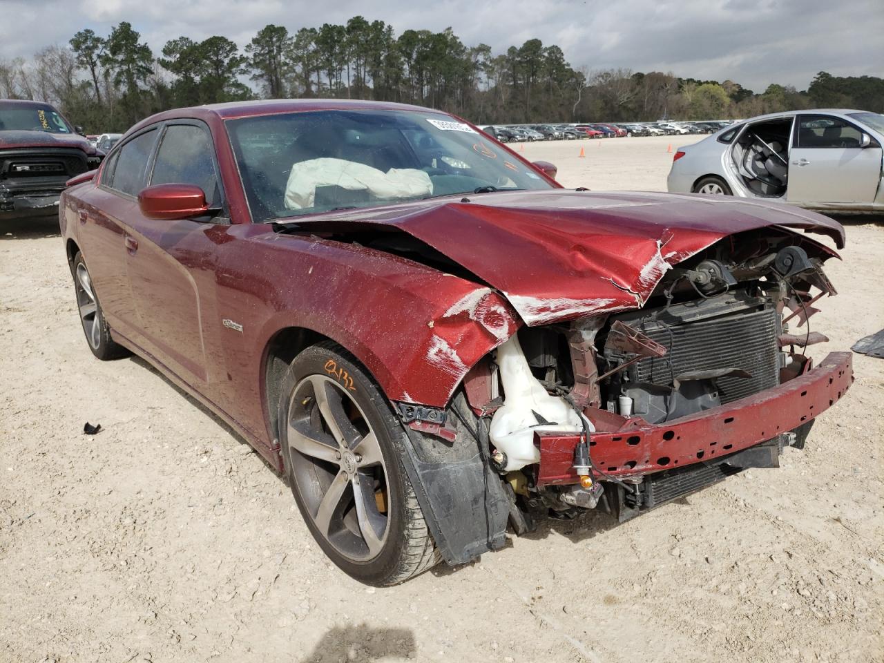 DODGE CHARGER R/ 2014 with VIN 2C3CDXCT6EH219018 - Photo from auction