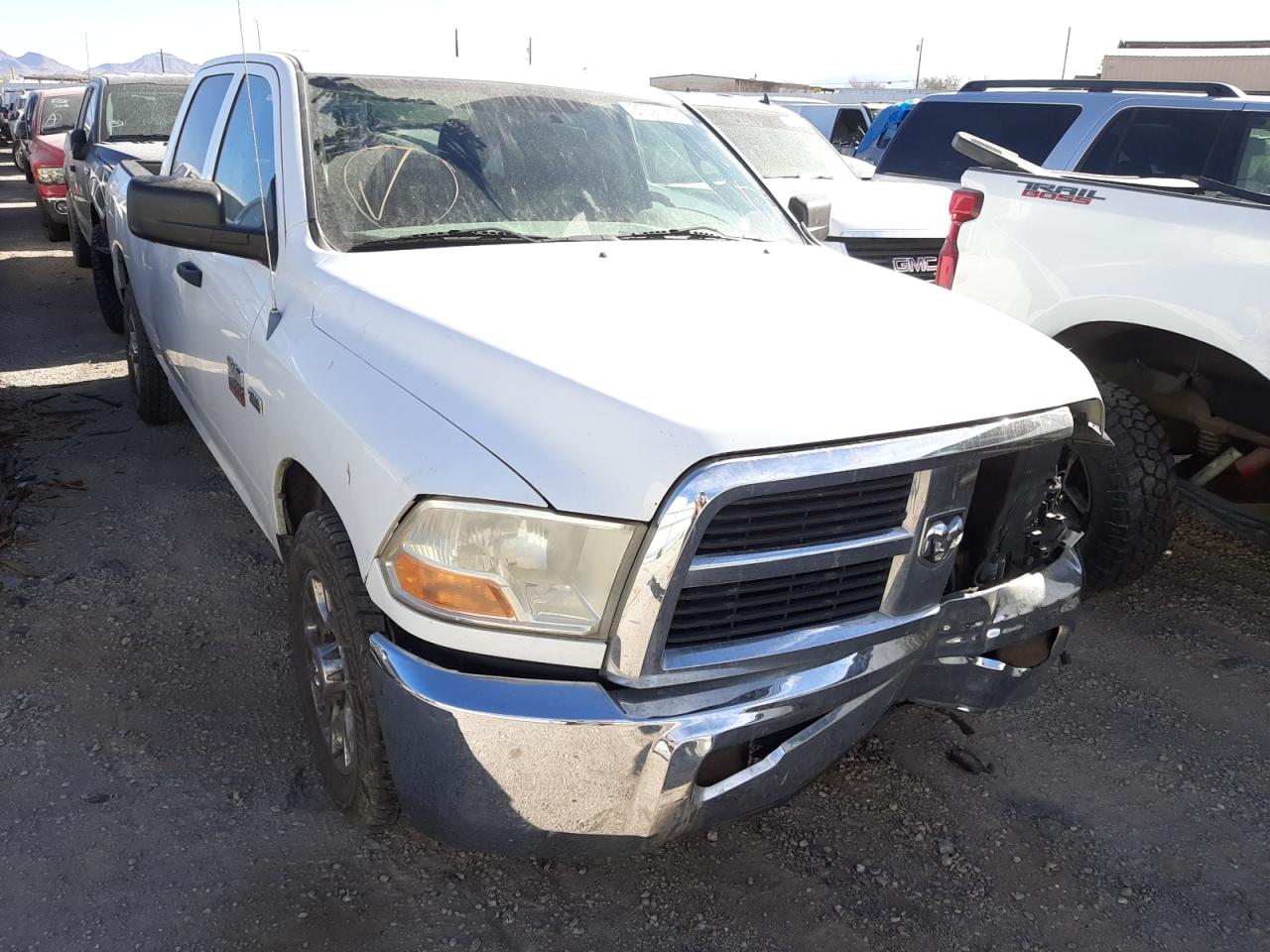 DODGE RAM 2500 2011 with VIN 3D7TP2CT7BG595279 - Photo from auction