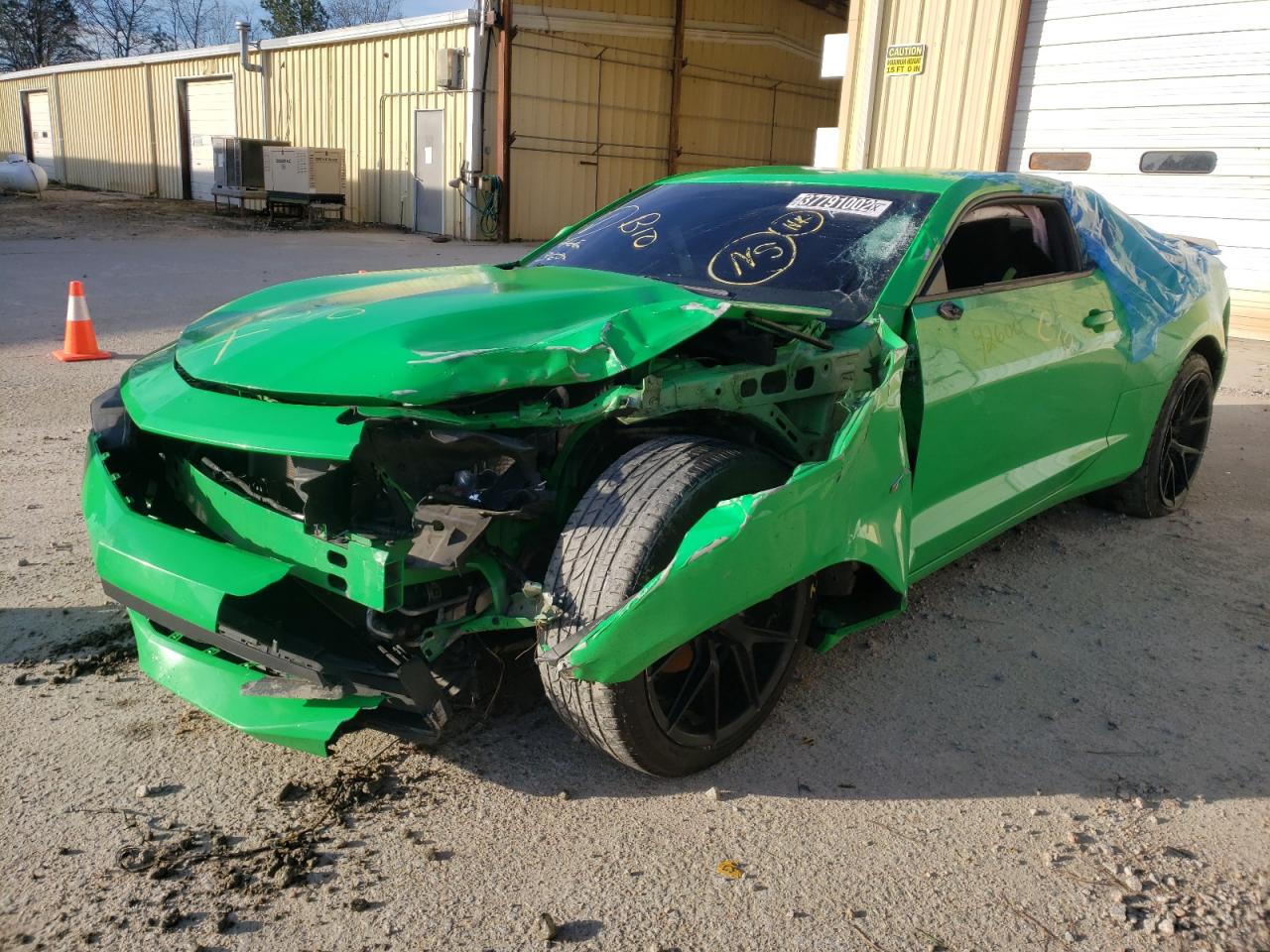 Photo 2 from auction – 2017 CHEVROLET CAMARO LT with VIN 1G1FB1RX4H0202953