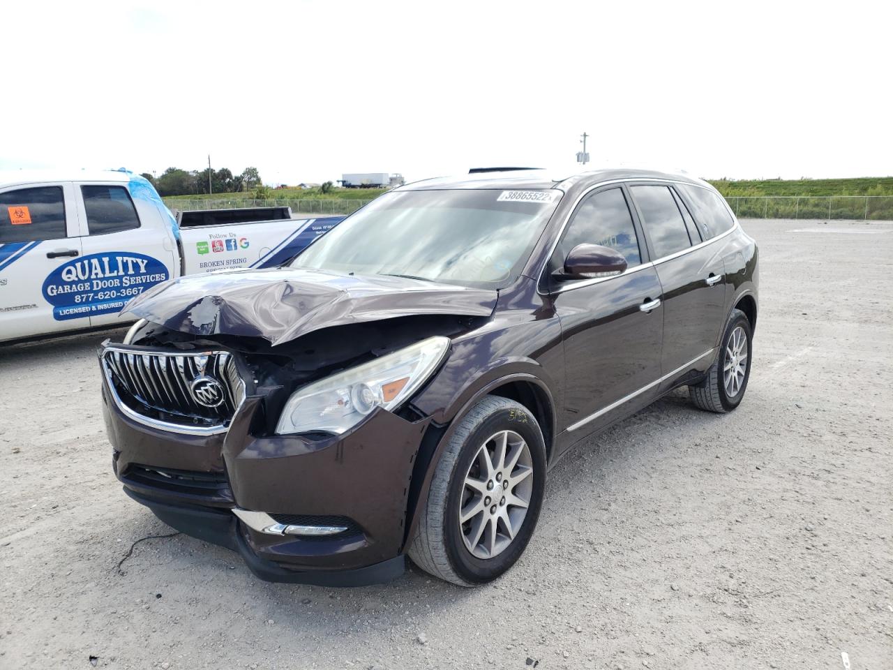 Photo 2 from auction – 2015 BUICK ENCLAVE with VIN 5GAKRBKD2FJ182315