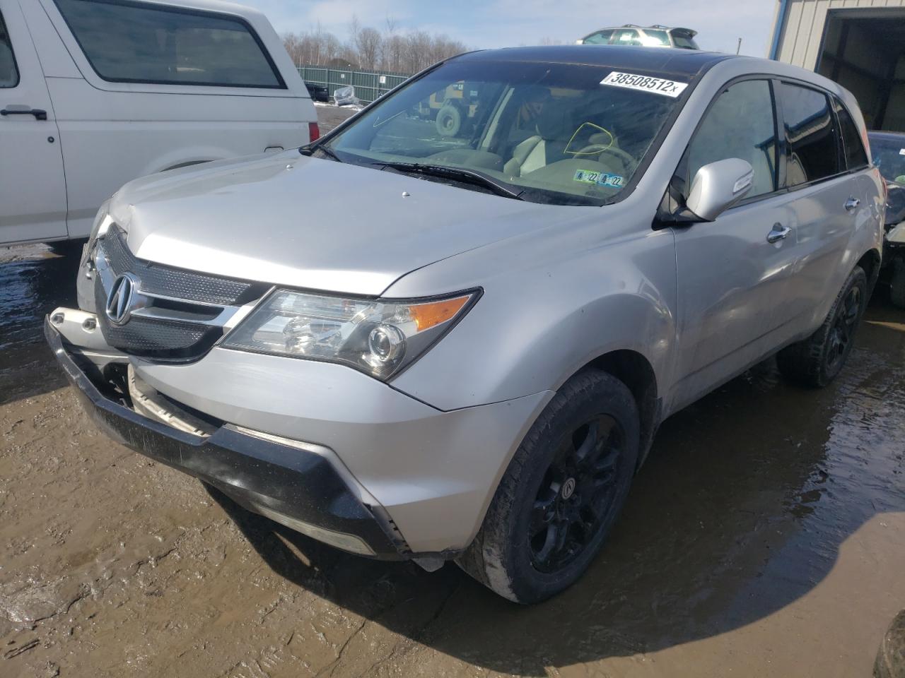 Photo 2 from auction – 2007 ACURA MDX TECHNO with VIN 2HNYD28487H517685