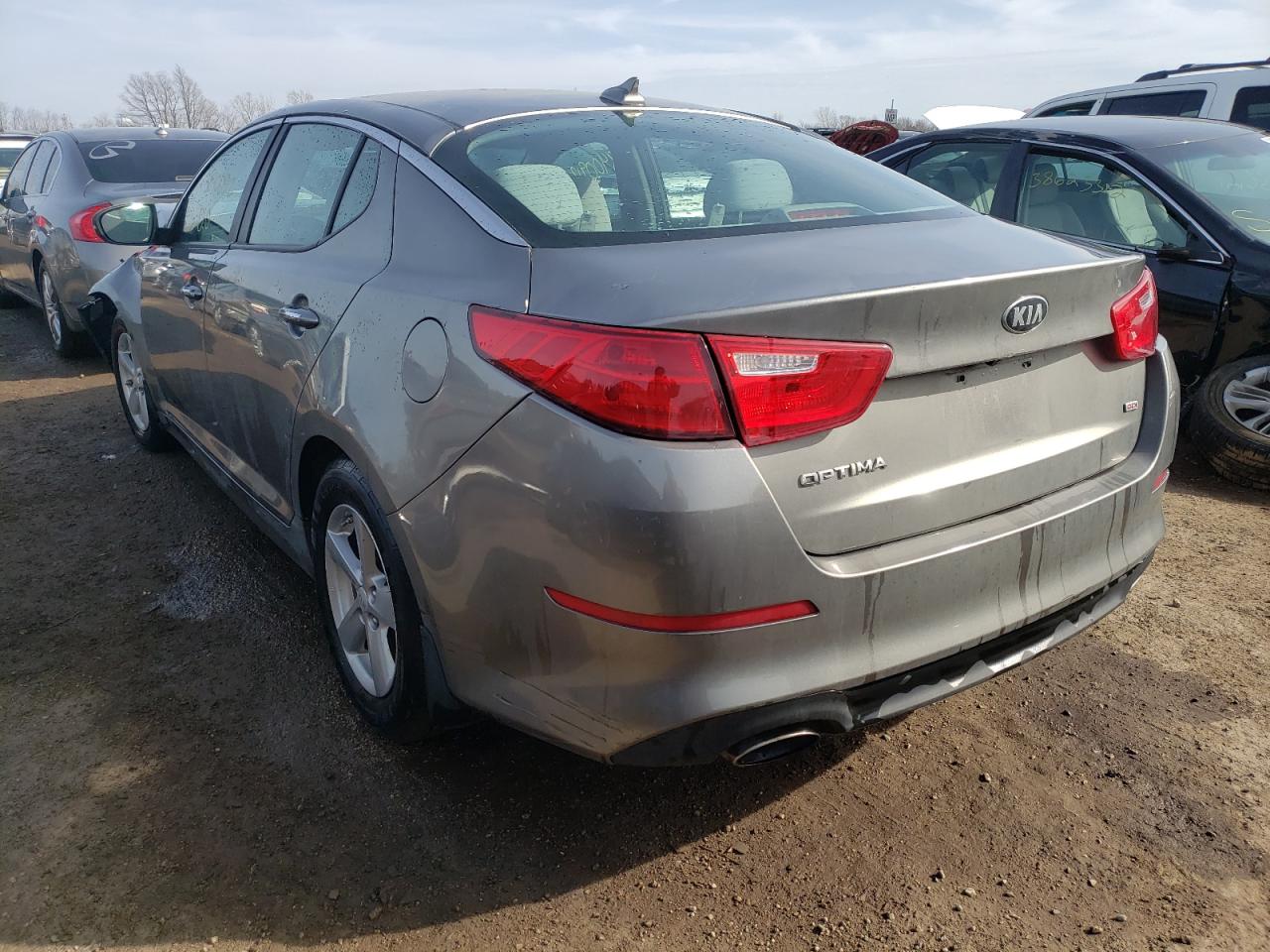 Photo 3 from auction – 2014 KIA OPTIMA LX with VIN 5XXGM4A71EG302568