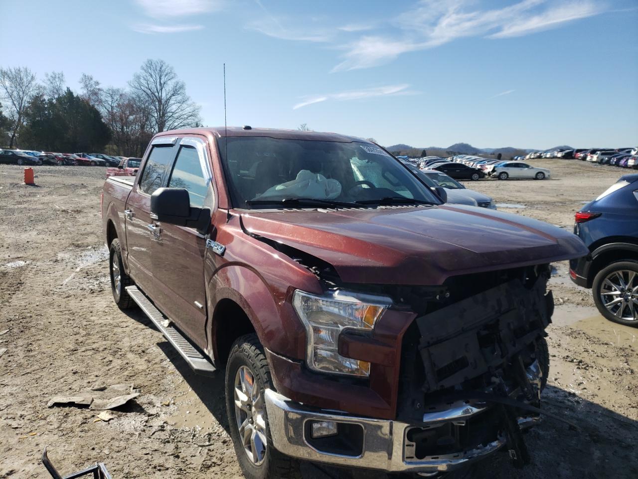 FORD F150 SUPER 2016 with VIN 1FTEW1EP4GKF43513 - Photo from auction