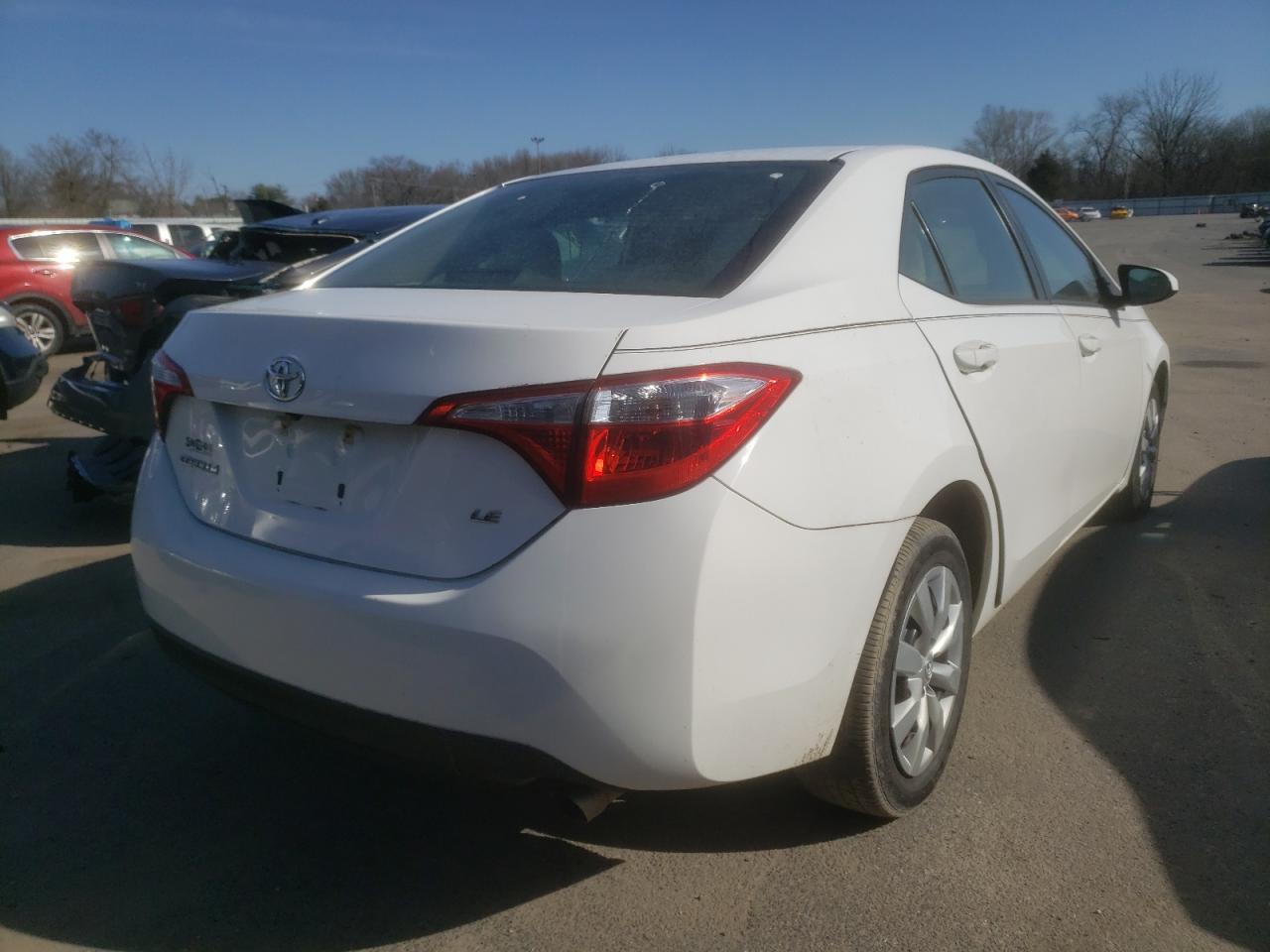 Photo 4 from auction – 2015 TOYOTA COROLLA L with VIN 2T1BURHE0FC251293