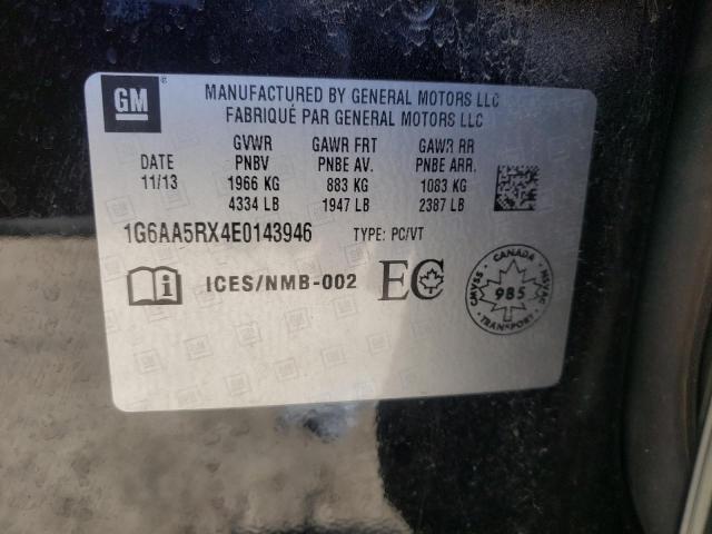 Photo 10 from auction – 2014 CADILLAC ATS with VIN 1G6AA5RX4E0143946
