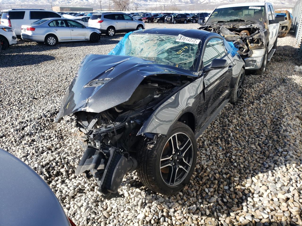 Photo 2 from auction – 2020 FORD MUSTANG with VIN 1FA6P8TH0L5136535