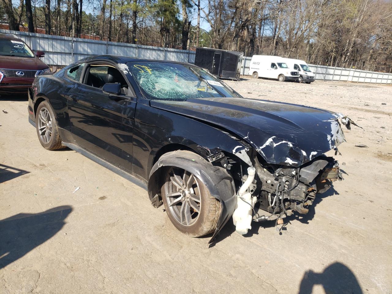 FORD MUSTANG 2015 with VIN 1FA6P8THXF5300698 - Photo from auction