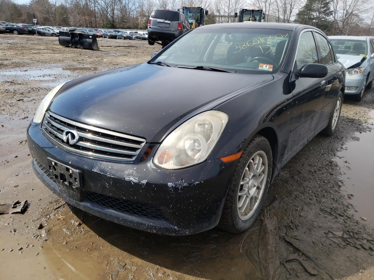 Photo 2 from auction – 2006 INFINITI G35 with VIN JNKCV51E76M514255