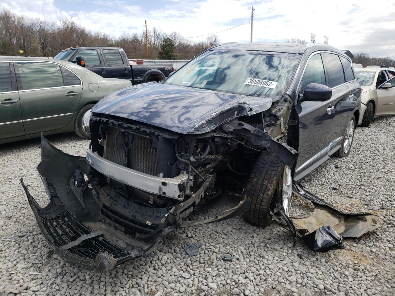 Photo 2 from auction – 2013 INFINITI JX35 with VIN 5N1AL0MM3DC303752