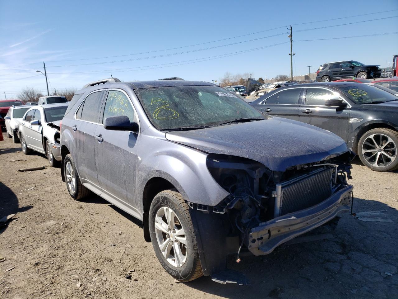 CHEVROLET EQUINOX LT 2014 with VIN 2GNALCEK9E6369579 - Photo from auction