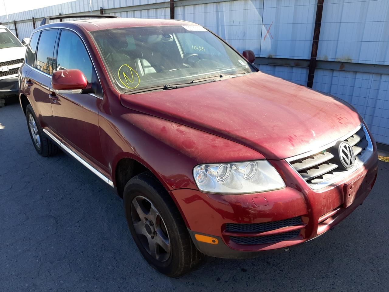 VOLKSWAGEN TOUAREG 3. 2004 with VIN WVGBC77L44D062956 - Photo from auction