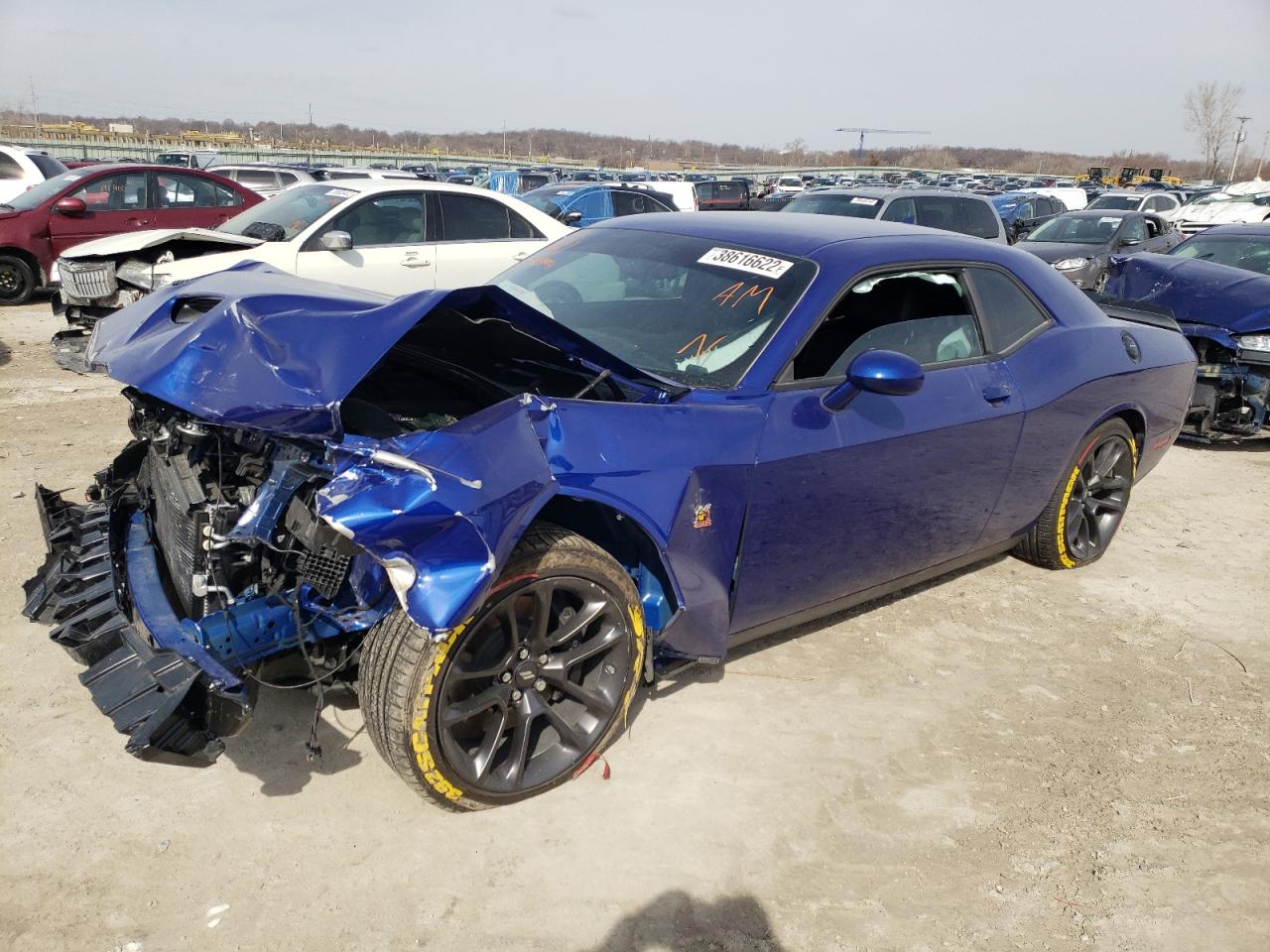 Photo 2 from auction – 2021 DODGE CHALLENGER with VIN 2C3CDZFJ5MH578994