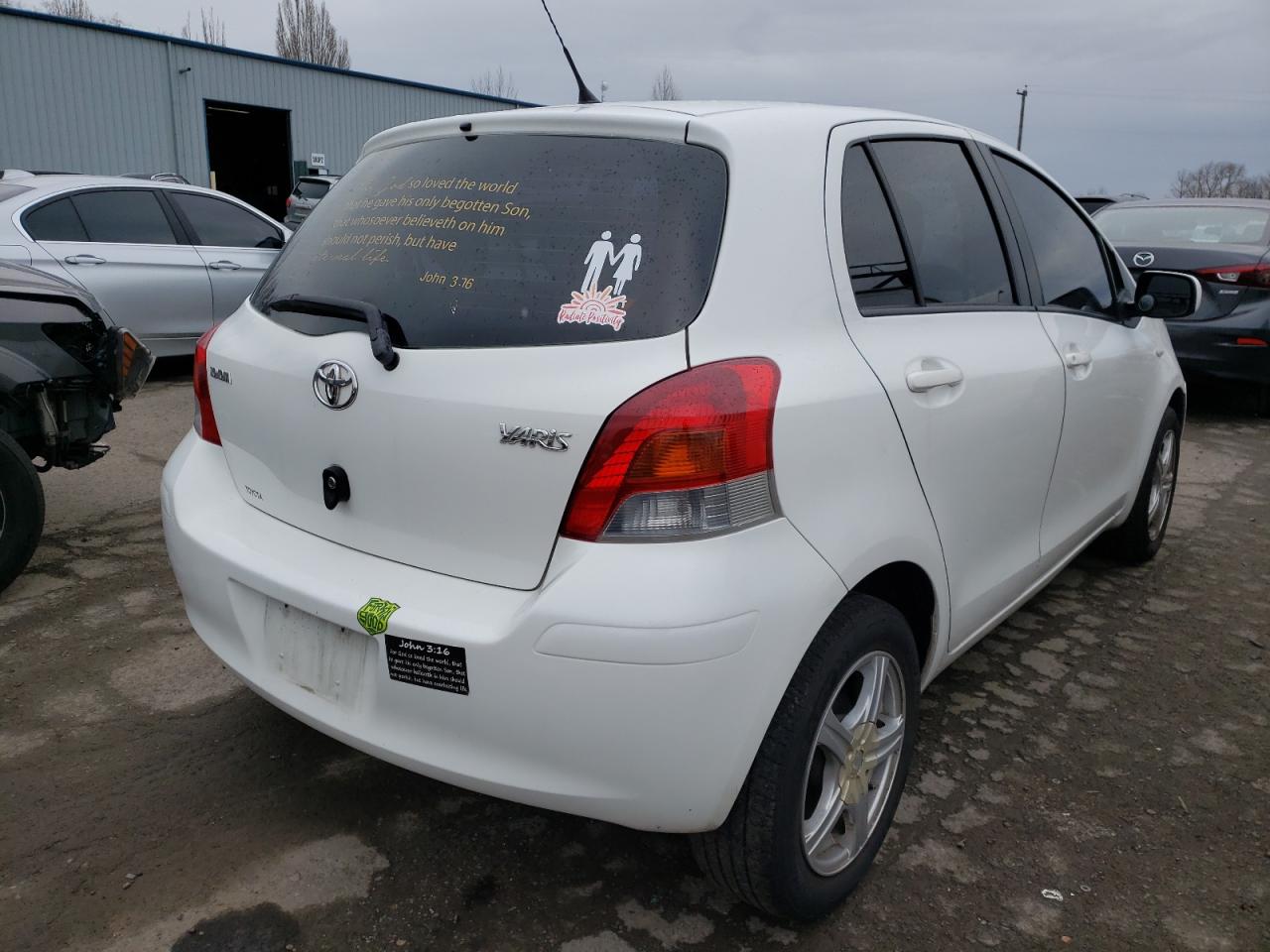 Photo 4 from auction – 2011 TOYOTA YARIS with VIN JTDKT4K3XB5327090