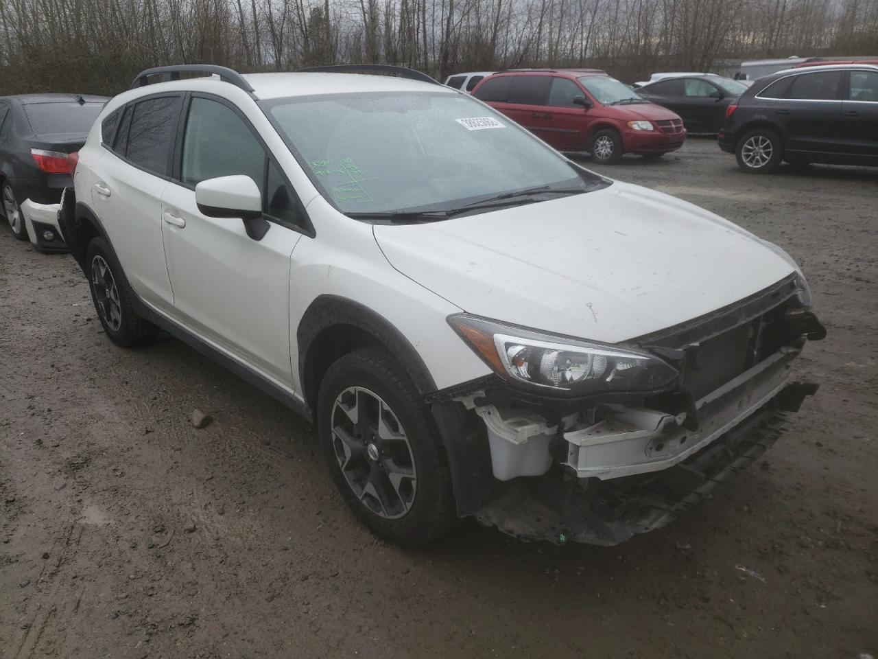 SUBARU CROSSTREK 2018 with VIN JF2GTABC1JH333038 - Photo from auction
