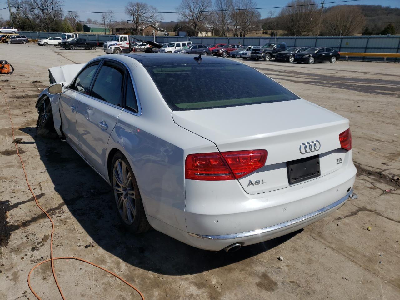 Photo 3 from auction – 2014 AUDI A8 L TDI Q with VIN WAURMAFD3EN003932