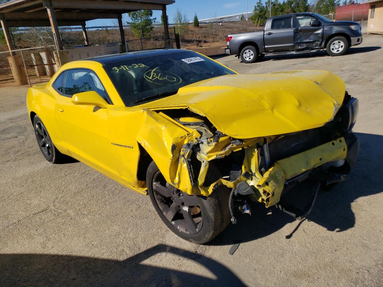 Photo 1 from auction – 2012 CHEVROLET CAMARO LT with VIN 2G1FC1E39C9208066