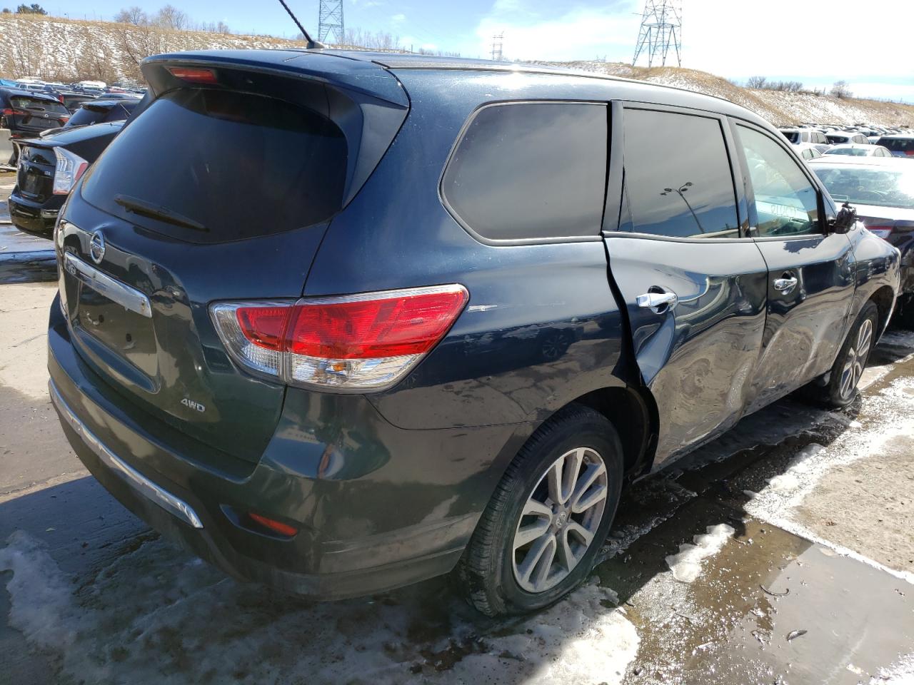 Photo 4 from auction – 2014 NISSAN PATHFINDER with VIN 5N1AR2MM9EC698676