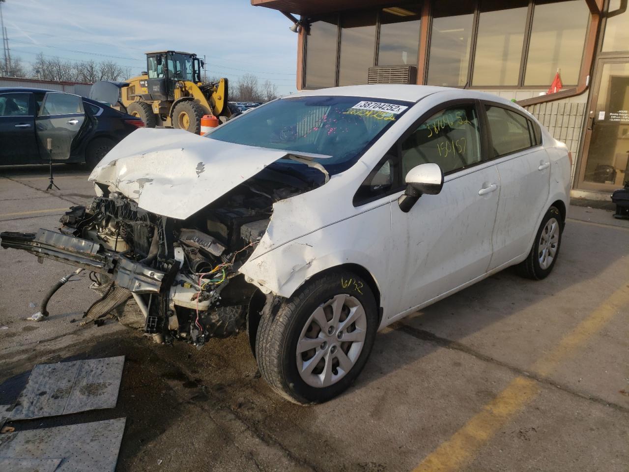 Photo 2 from auction – 2013 KIA RIO LX with VIN KNADM4A38D6163890