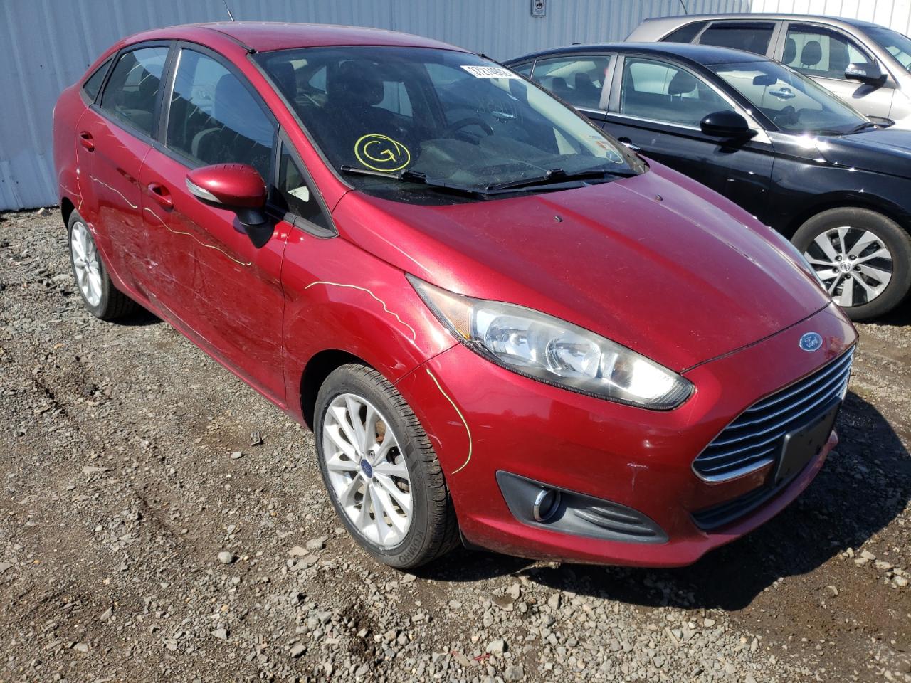 FORD FIESTA SE 2014 with VIN 3FADP4BJ9EM176470 - Photo from auction