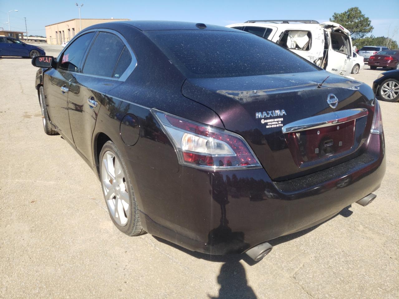 Photo 3 from auction – 2012 NISSAN MAXIMA S with VIN 1N4AA5AP2CC833415