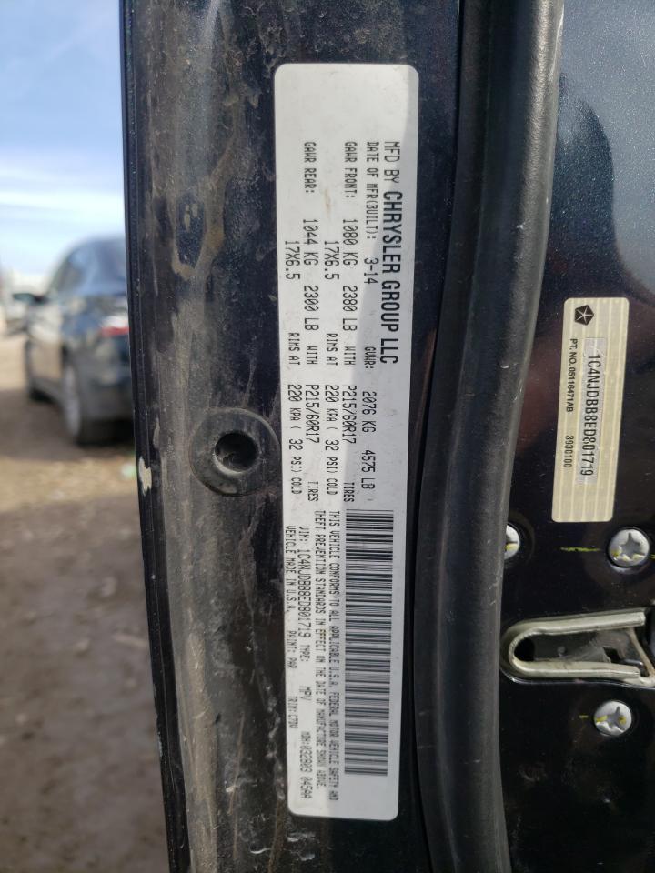 Photo 10 from auction – 2014 JEEP COMPASS with VIN 1C4NJDBB8ED801719