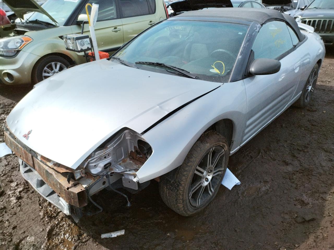 Photo 2 from auction – 2001 MITSUBISHI ECLIPSE SP with VIN 4A3AE35G61E002219