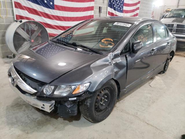 Photo 2 from auction – 2010 HONDA CIVIC VP with VIN 2HGFA1F37AH557422