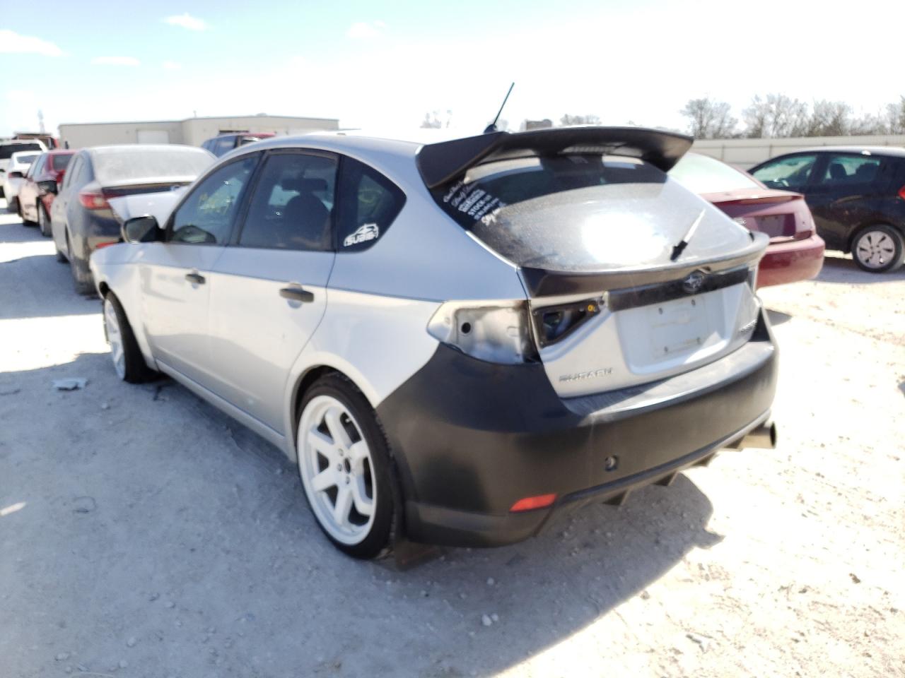 Photo 3 from auction – 2008 SUBARU IMPREZA 2. with VIN JF1GH61668H820793