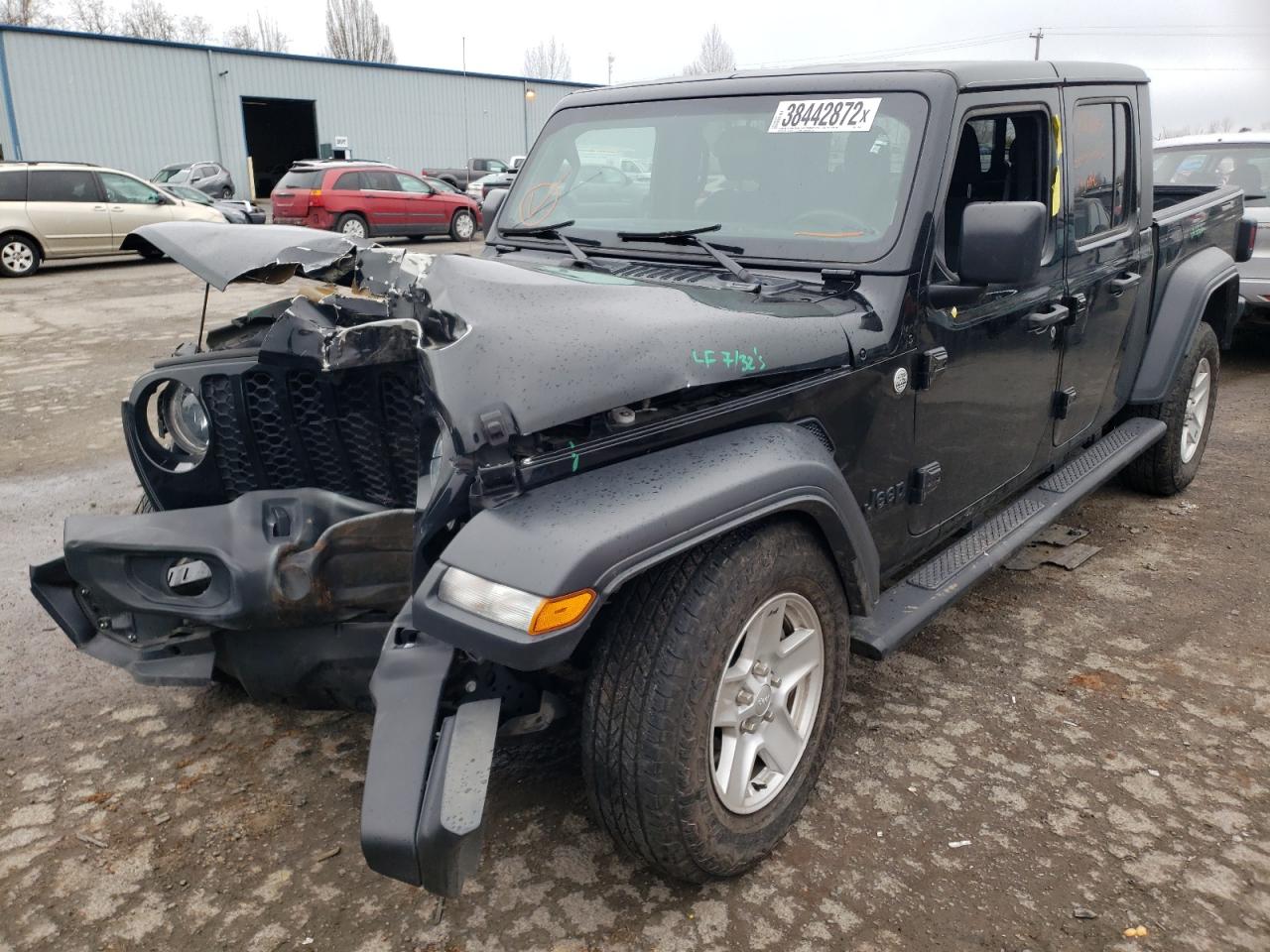 Photo 2 from auction – 2020 JEEP GLADIATOR with VIN 1C6JJTAG5LL170945