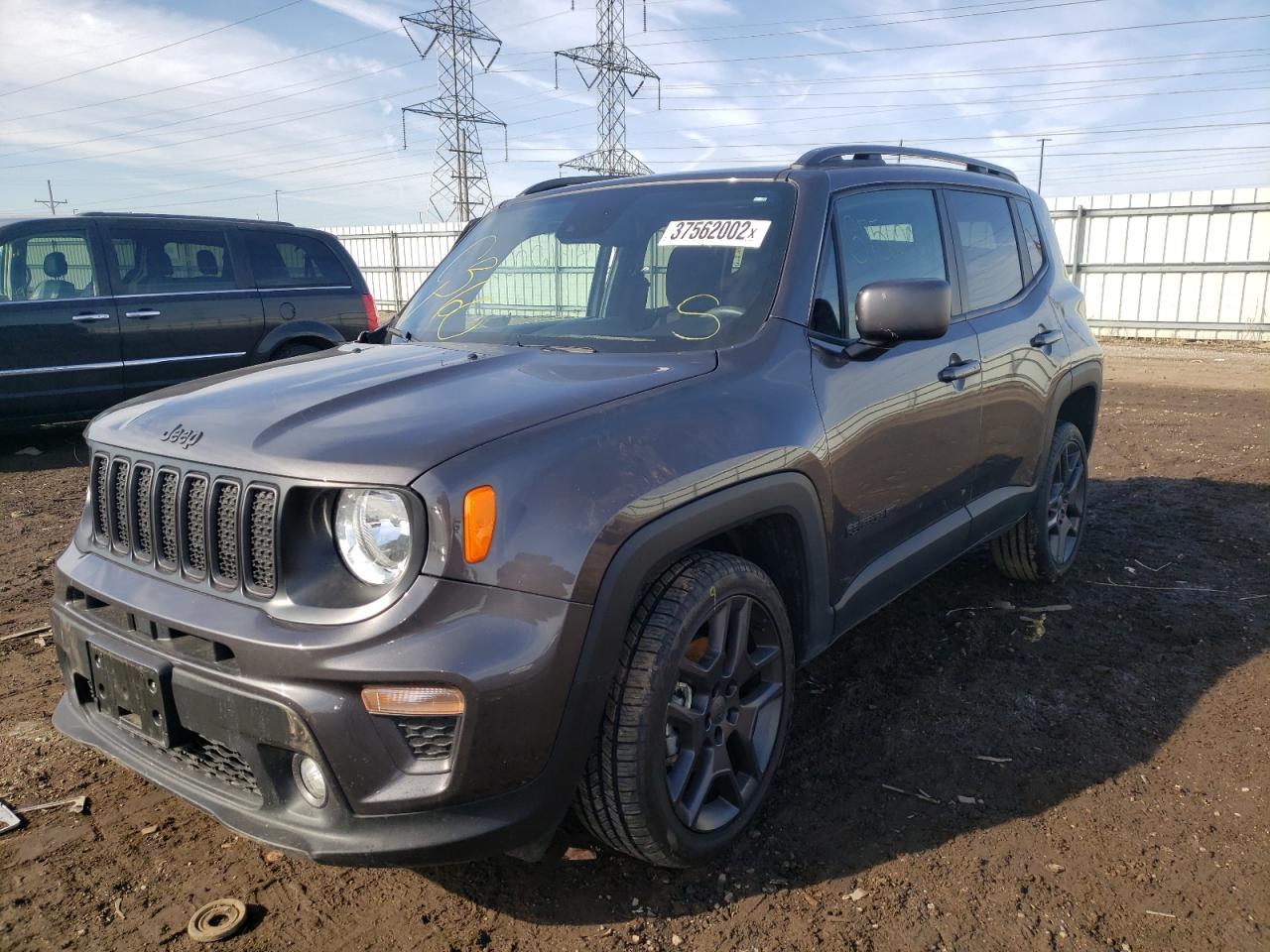 Photo 2 from auction – 2021 JEEP RENEGADE L with VIN ZACNJDBB7MPM65641