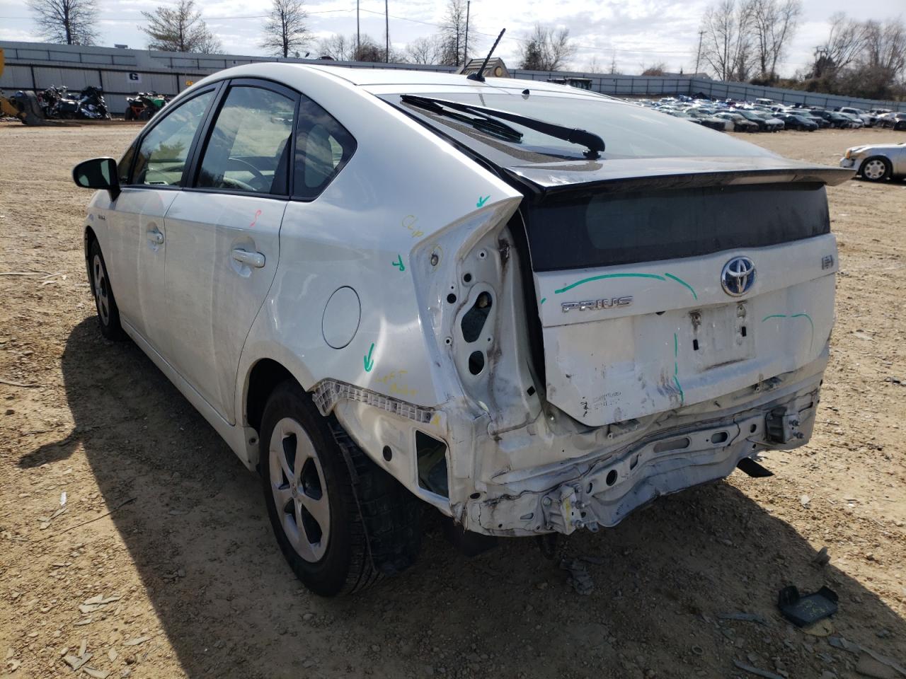 Photo 3 from auction – 2014 TOYOTA PRIUS with VIN JTDKN3DU8E1815296