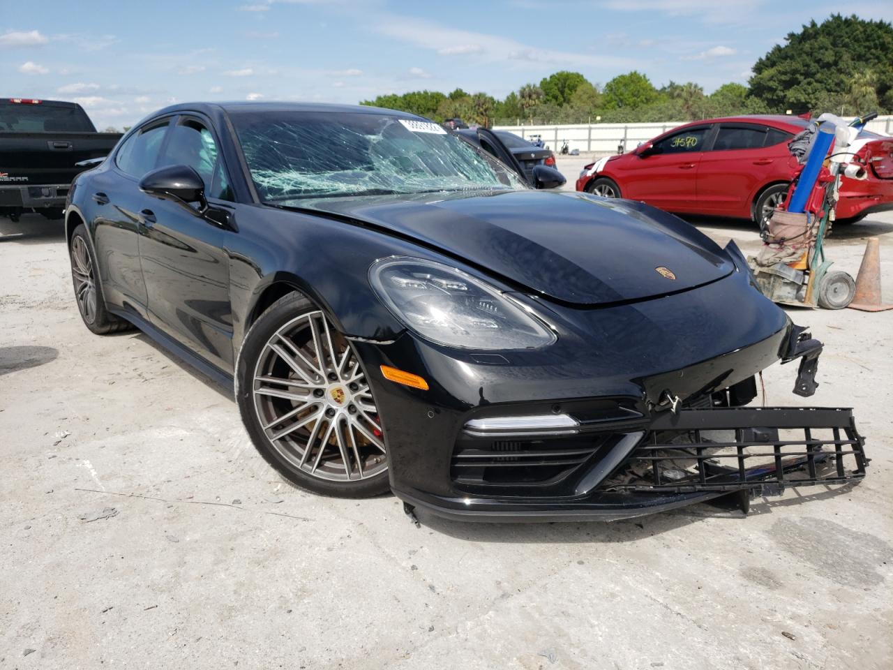 PORSCHE PANAMERA T 2019 with VIN WP0AF2A78KL145430 - Photo from auction
