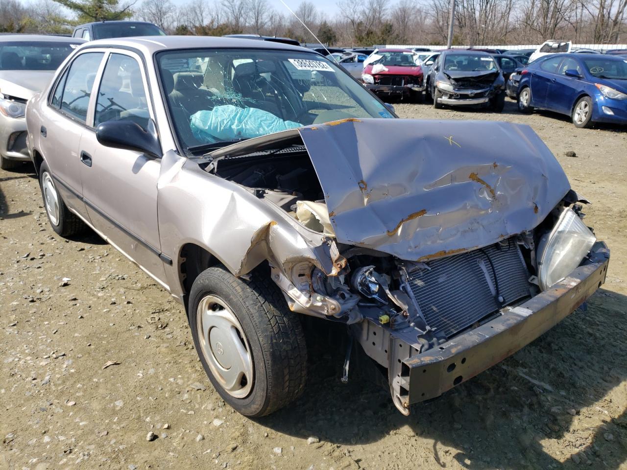 TOYOTA COROLLA VE 2000 with VIN 2T1BR12E6YC263026 - Photo from auction