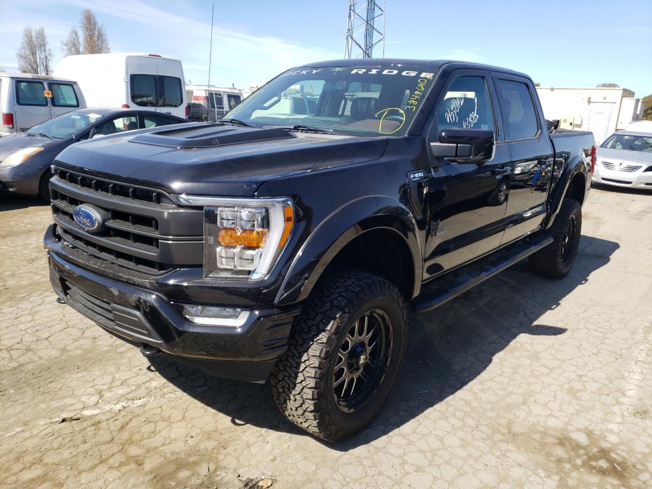Photo 2 from auction – 2021 FORD F150 SUPER with VIN 1FTFW1E51MFA79510