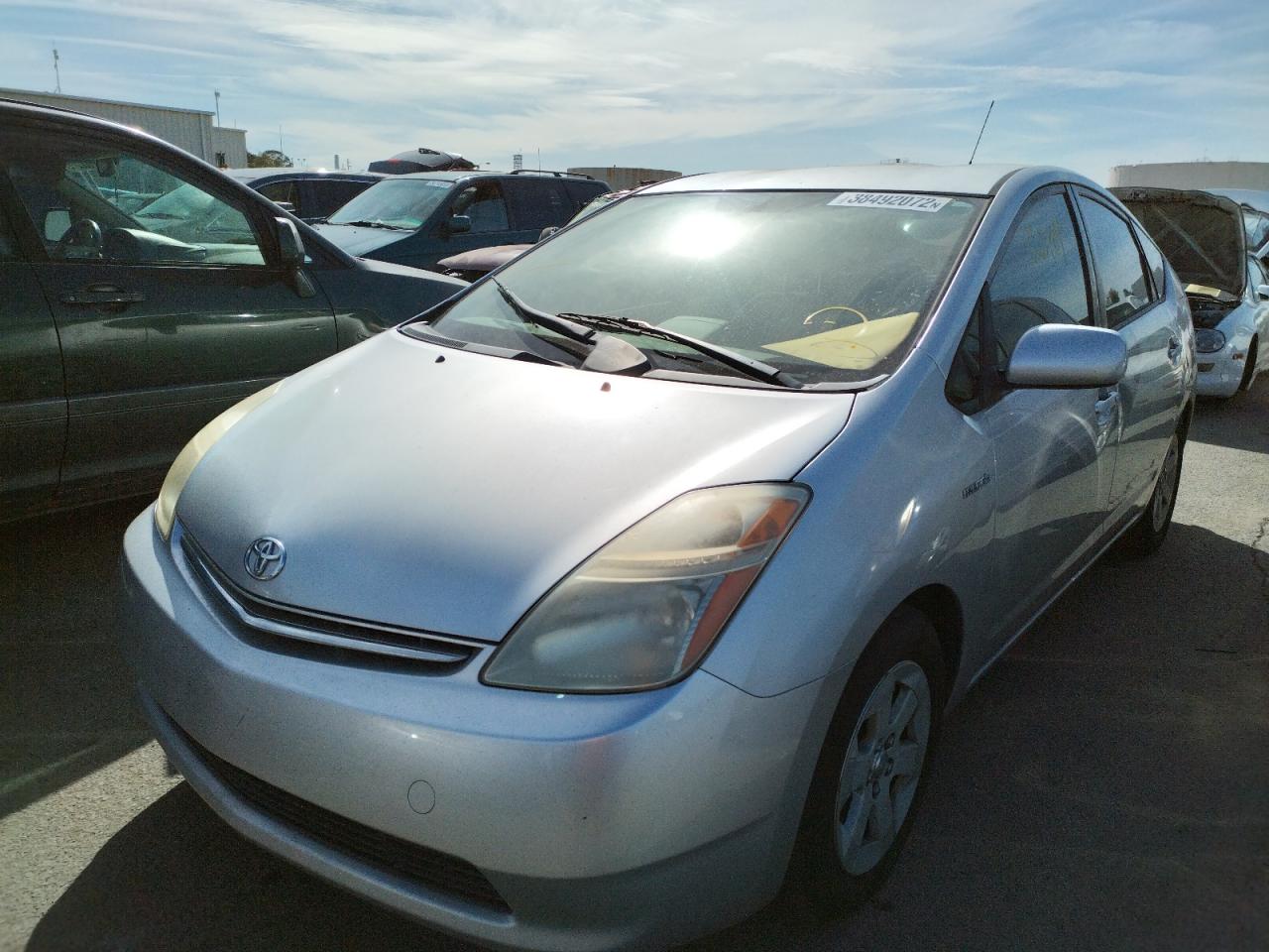 Photo 2 from auction – 2007 TOYOTA PRIUS with VIN JTDKB20U177581091