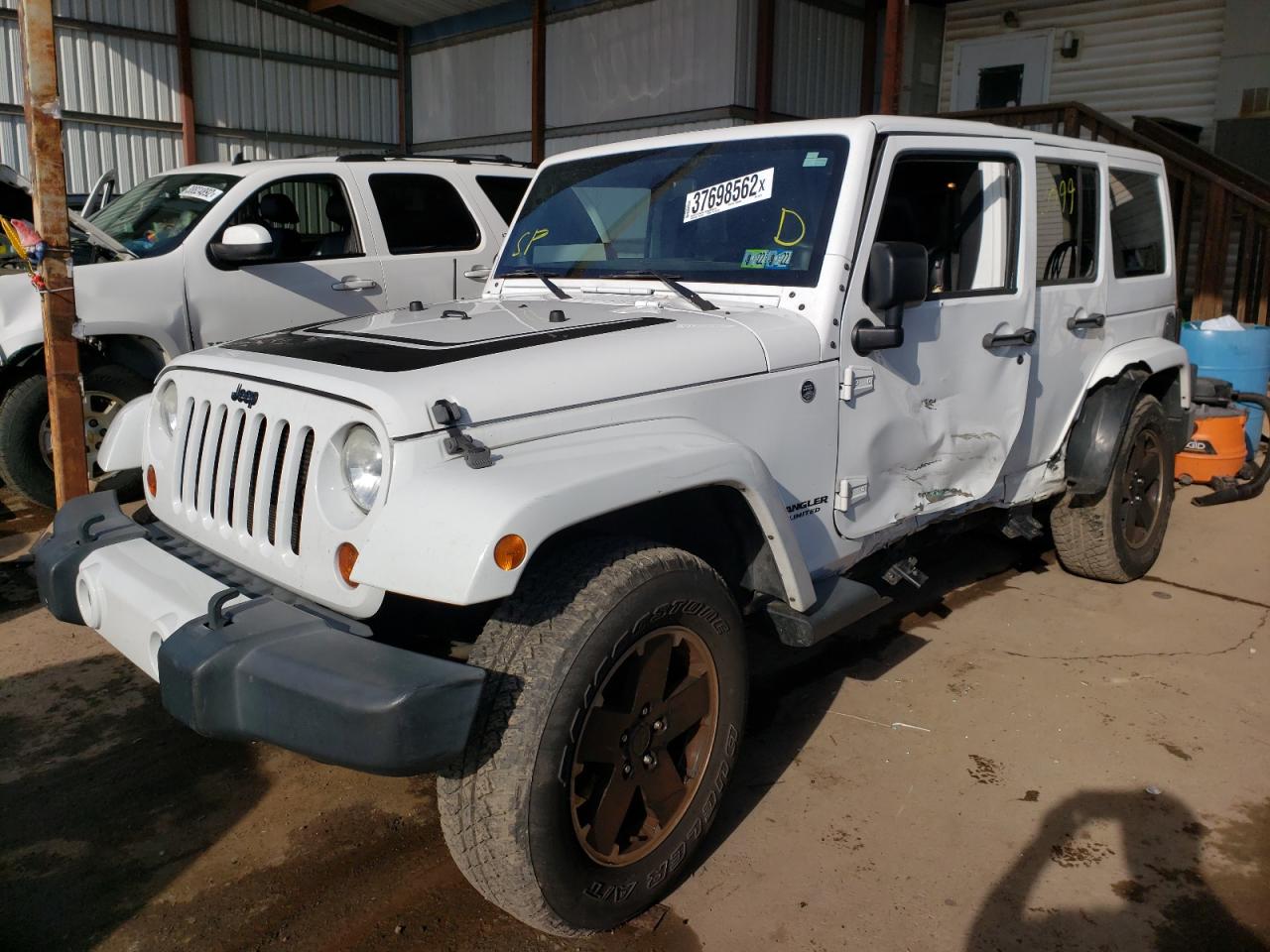 Photo 2 from auction – 2012 JEEP WRANGLER U with VIN 1C4HJWEG0CL285276